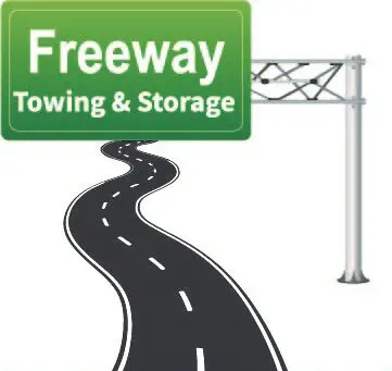 Freeway Towing logo outilines [Recover-b1410e81