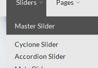 sliders